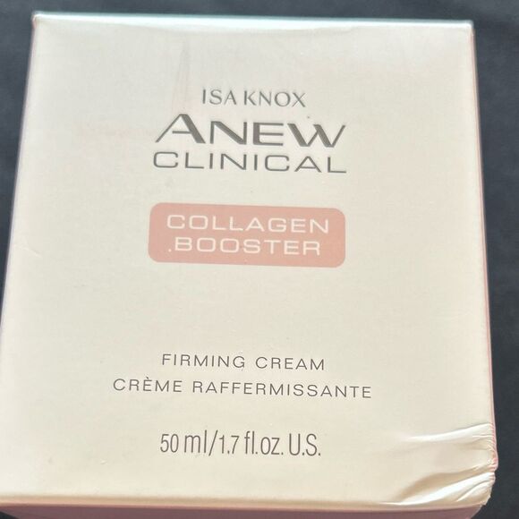 AVON ANEW ISA KNOX ANEW CLINICAL COLLAGEN BOOSTER FIRMING CREAM 1.7FLOZ NIB - Picture 4 of 7